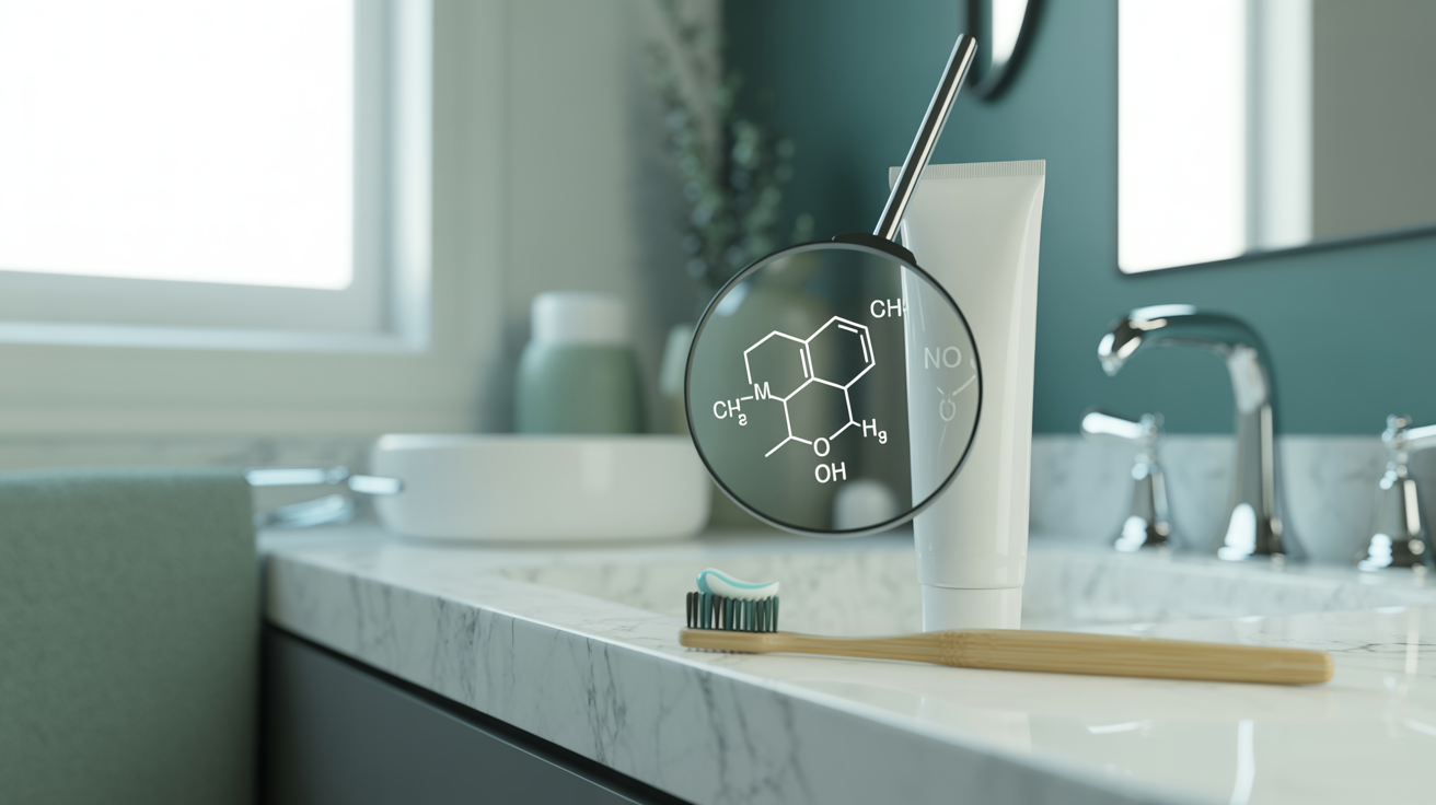 Endocrine Disruptors in Toothpaste: The 2024 CHEM Trust Study Found Hormone-Disrupting Chemicals in Nearly Half of Toothpastes Tested - Health & Wellness guide featured image by Elyvora US Team