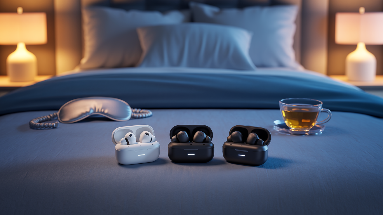 Best Sleep Earbuds (2026): Soundcore A20 vs A30 vs Ozlo Sleepbuds Compared - audio-headphones guide featured image by Elyvora Editorial Team
