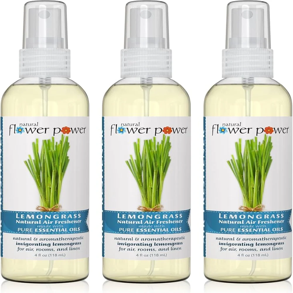 Natural Flower Power Lemongrass Spray - Health & Wellness product reviewed by Elyvora US