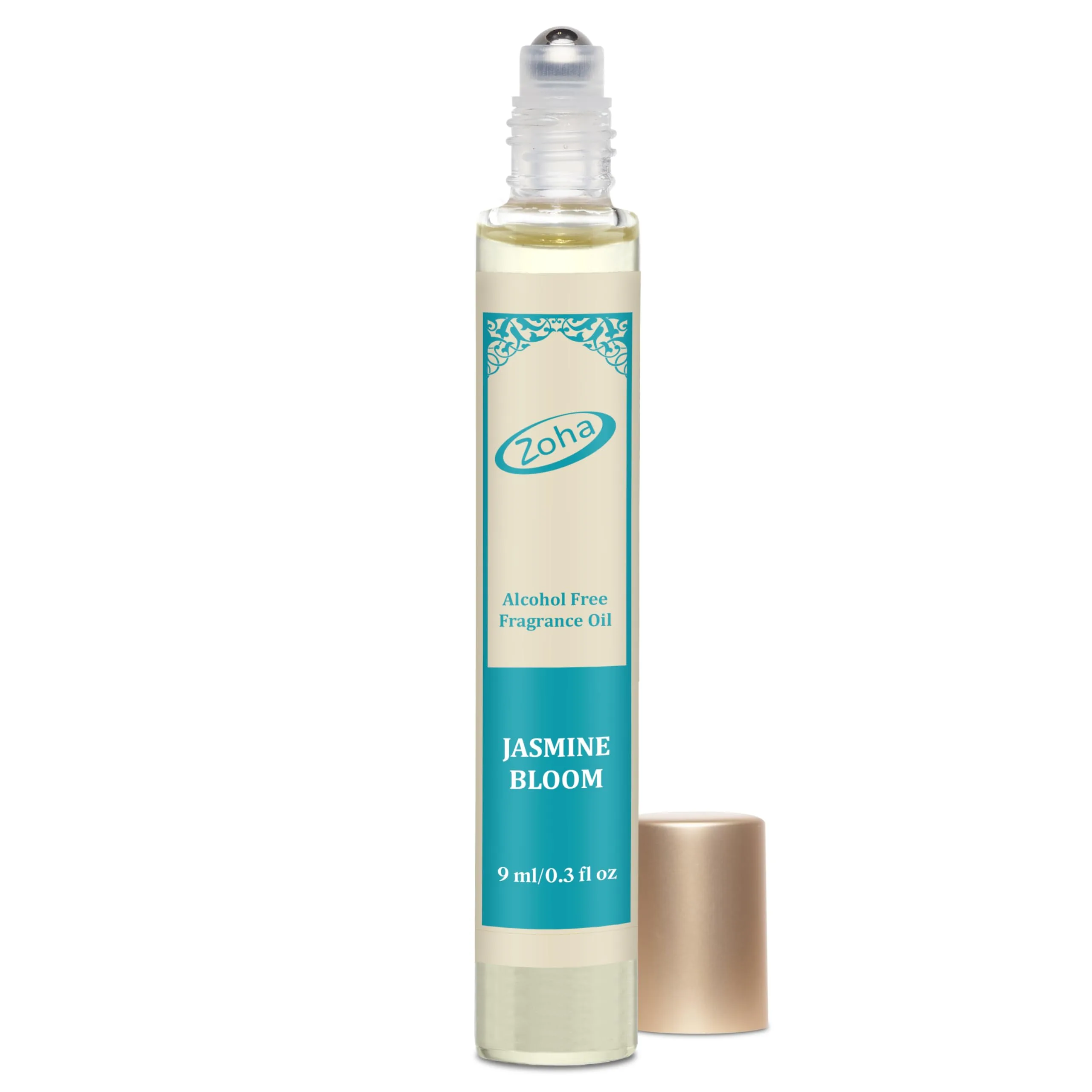 Zoha Jasmine Bloom Perfume Oil - Alcohol-Free Natural Jasmine Roll-On Fragrance for Women 9ml - recommended product
