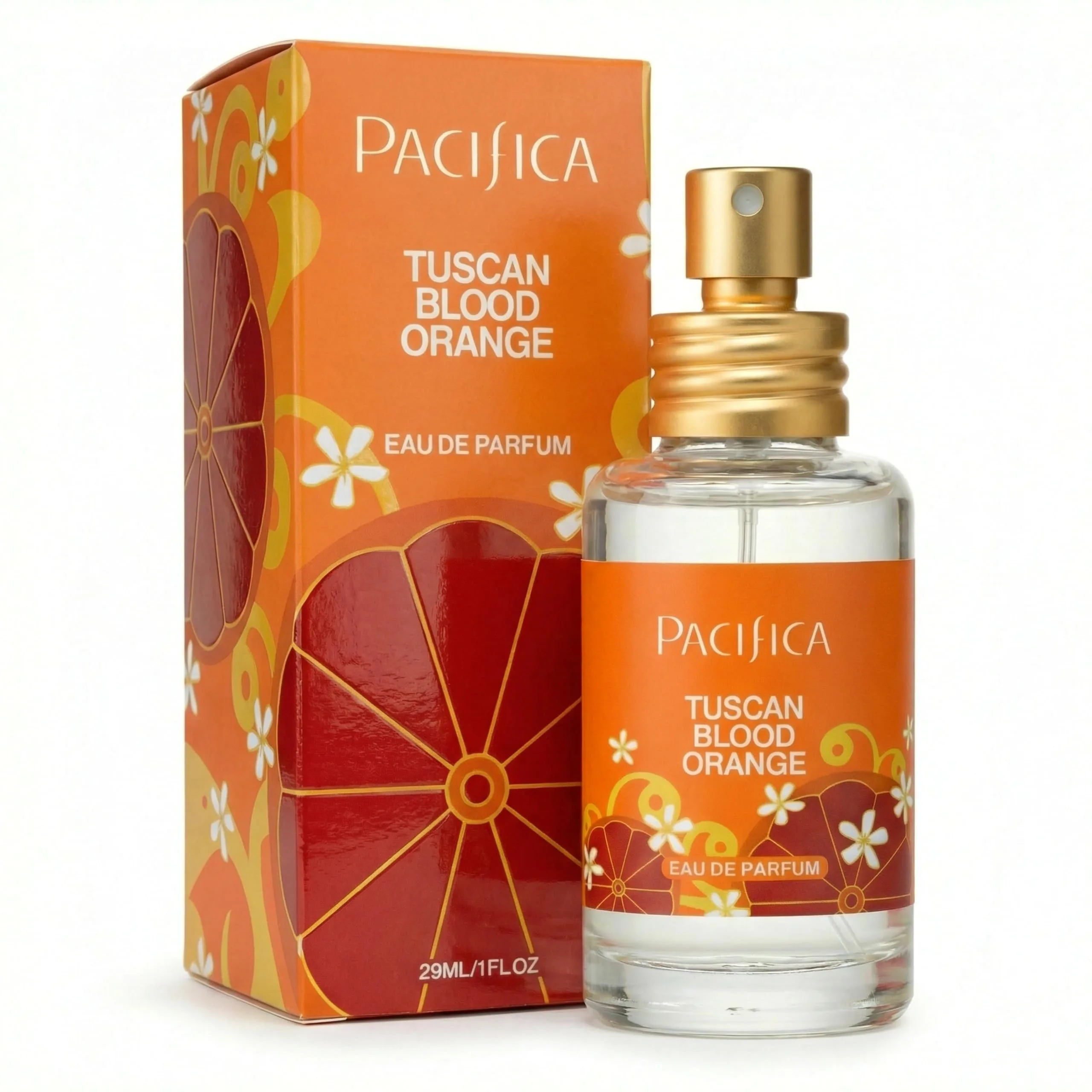 Pacifica Tuscan Blood Orange Spray Perfume - Natural Italian Citrus Blood Orange Mandarin EDT Fragrance for Women 1oz - Health & Wellness product reviewed by Elyvora US