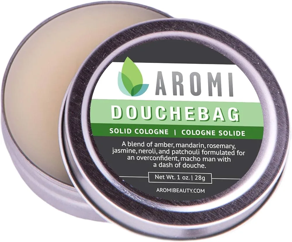 Aromi Douchebag Solid Cologne - Bergamot Mandarin Rosemary Neroli Natural Vegan Fragrance 1oz - Health & Wellness product reviewed by Elyvora US