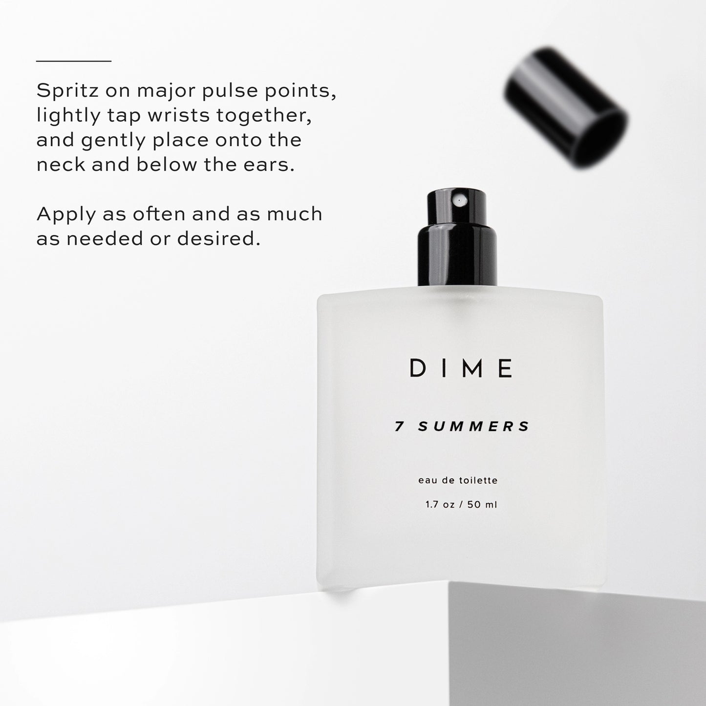 DIME Beauty 7 Summers EDP - EWG Verified Bergamot Vanilla Orchid Coconut Lavender Clean Perfume for Women 50ml - Health & Wellness product reviewed by Elyvora US