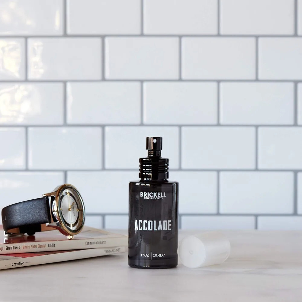 Brickell Accolade Cologne for Men - Natural Organic Bergamot Cedarwood Sandalwood EDP - recommended product