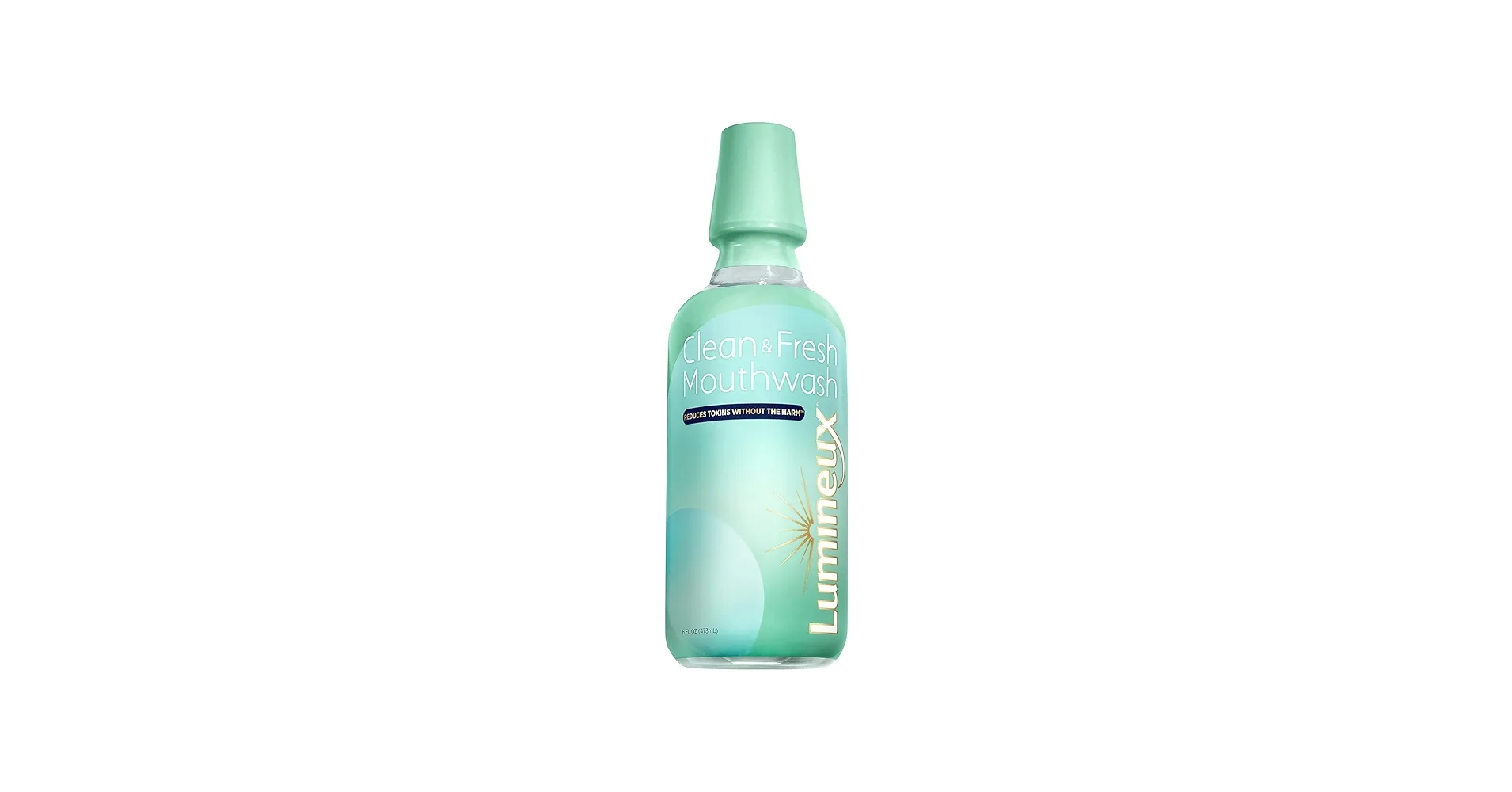 Lumineux Clean & Fresh Mouthwash (16 oz) - Dead Sea Salt Natural Oral Rinse, Alcohol-Free, Fluoride-Free, Microbiome Safe - Health & Wellness product