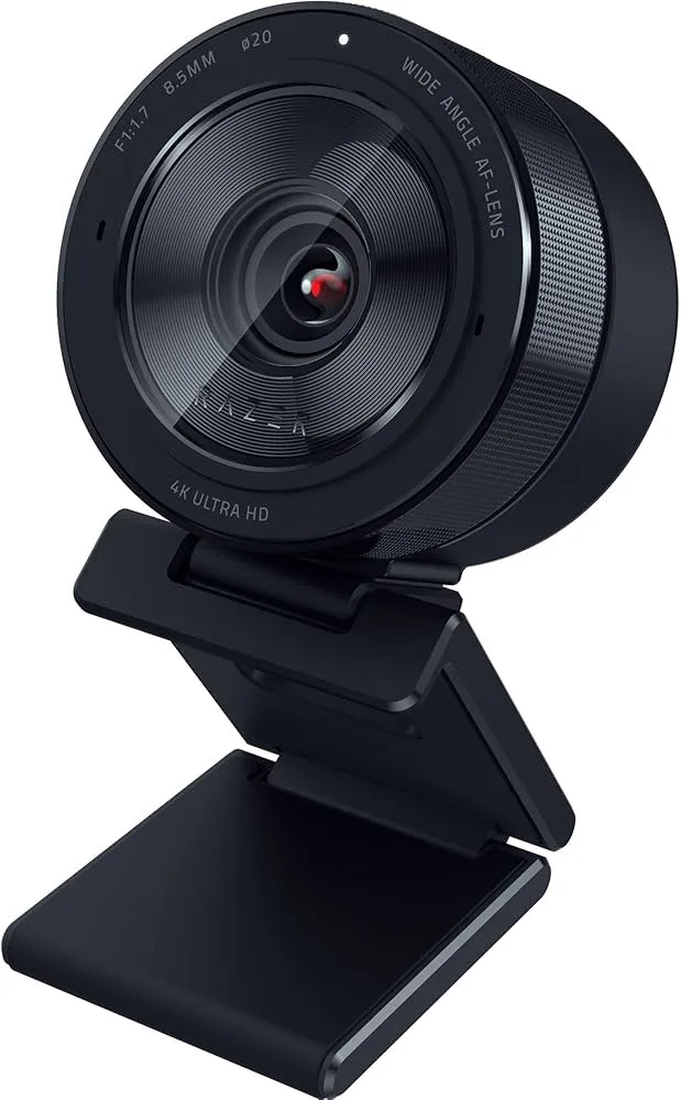 Razer Kiyo Pro Ultra 4K Webcam – Large Sensor, Auto Light Correction, Built-in Mic and Shutter - recommended product