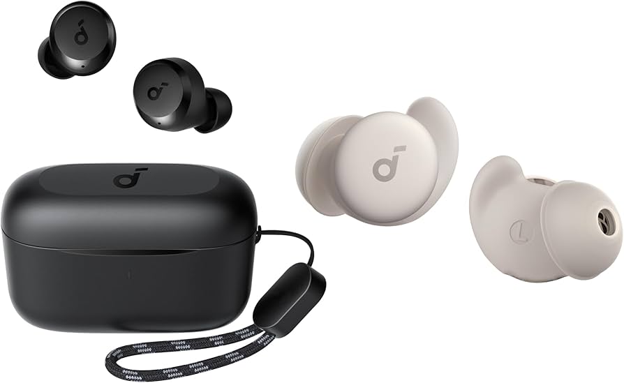 Soundcore Sleep A20 | Noise Blocking Sleep Earbuds for Side Sleepers - Audio & Entertainment product image, rated 4.3 stars by 5,200 customers