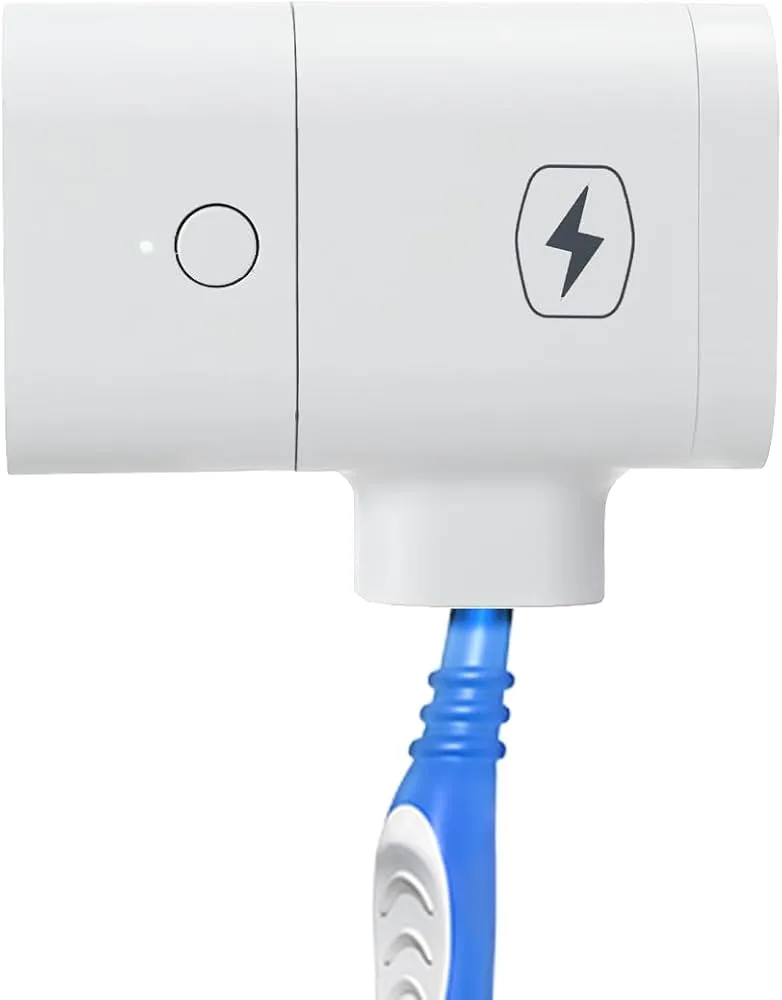 PhoneSoap UV Toothbrush Sanitizer, Dryer, and Case - UVC Light Cleaner and Travel Cover with Built-in Fan for Any Toothbrush - recommended product